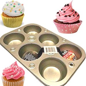 This Cupcake Pan is Designed to Fit Perfectly in a Toaster Oven, Ideal for Small-Batch Baking
