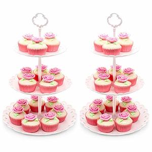 Imillet Cupcake Stand - 3 Tiered Serving Display Stand