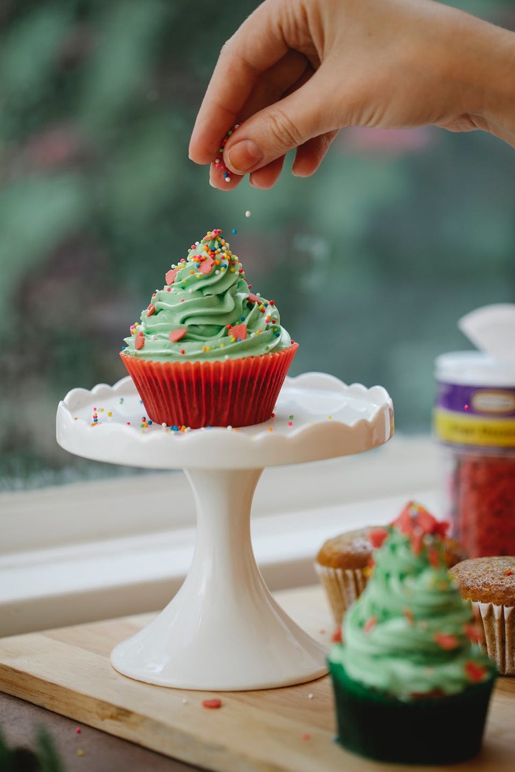Cupcakes Recipe - St Patricks Day Cupcakes with Green Frosting