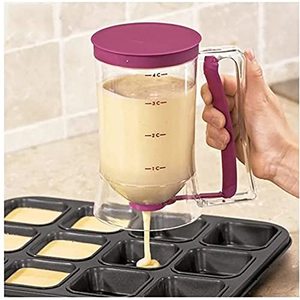 Cupcake Mix Dispenser with Funnel and Measuring Cup Accessories